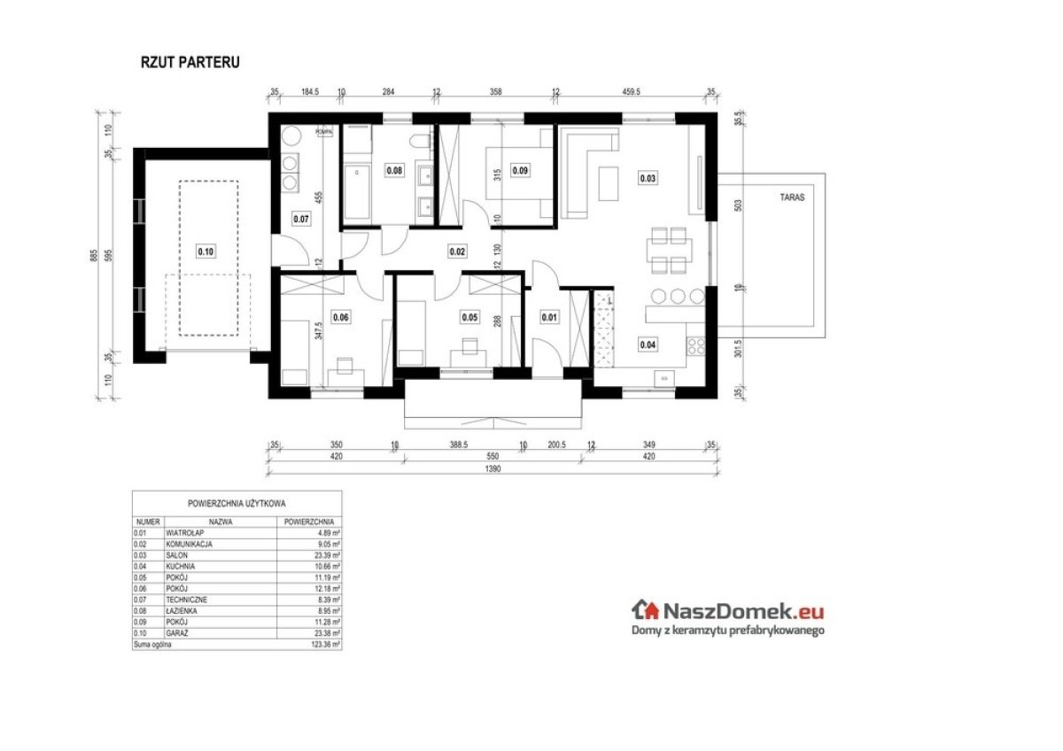 nd3.1g_rzut parteru z garażem_wymiary_a51bd422_0127_123954