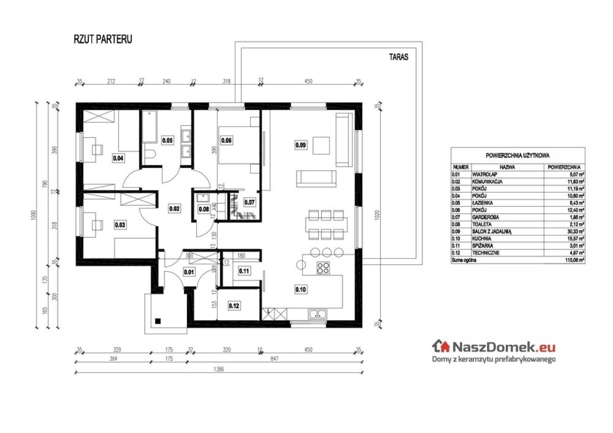 Projekt domu ND 5.1 7